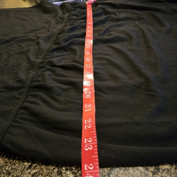 Ingrid & Isabel Maternity Black Sheath Dress with Raglan Long Sleeves Size XXL - Picture 13 of 15